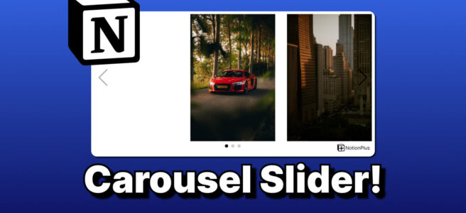 carousel slider, photo slider online, product carousel, photo slider, notion template, notion templates